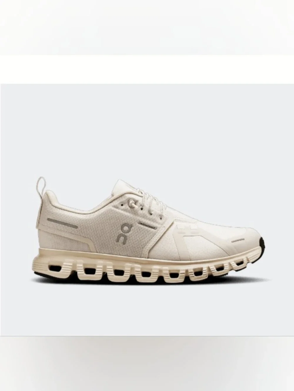 On Cloud 6 Women Waterproof Sneaker Pearl Cream -7M